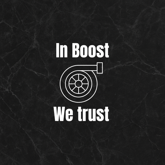 "In Boost We trust" - Sticker