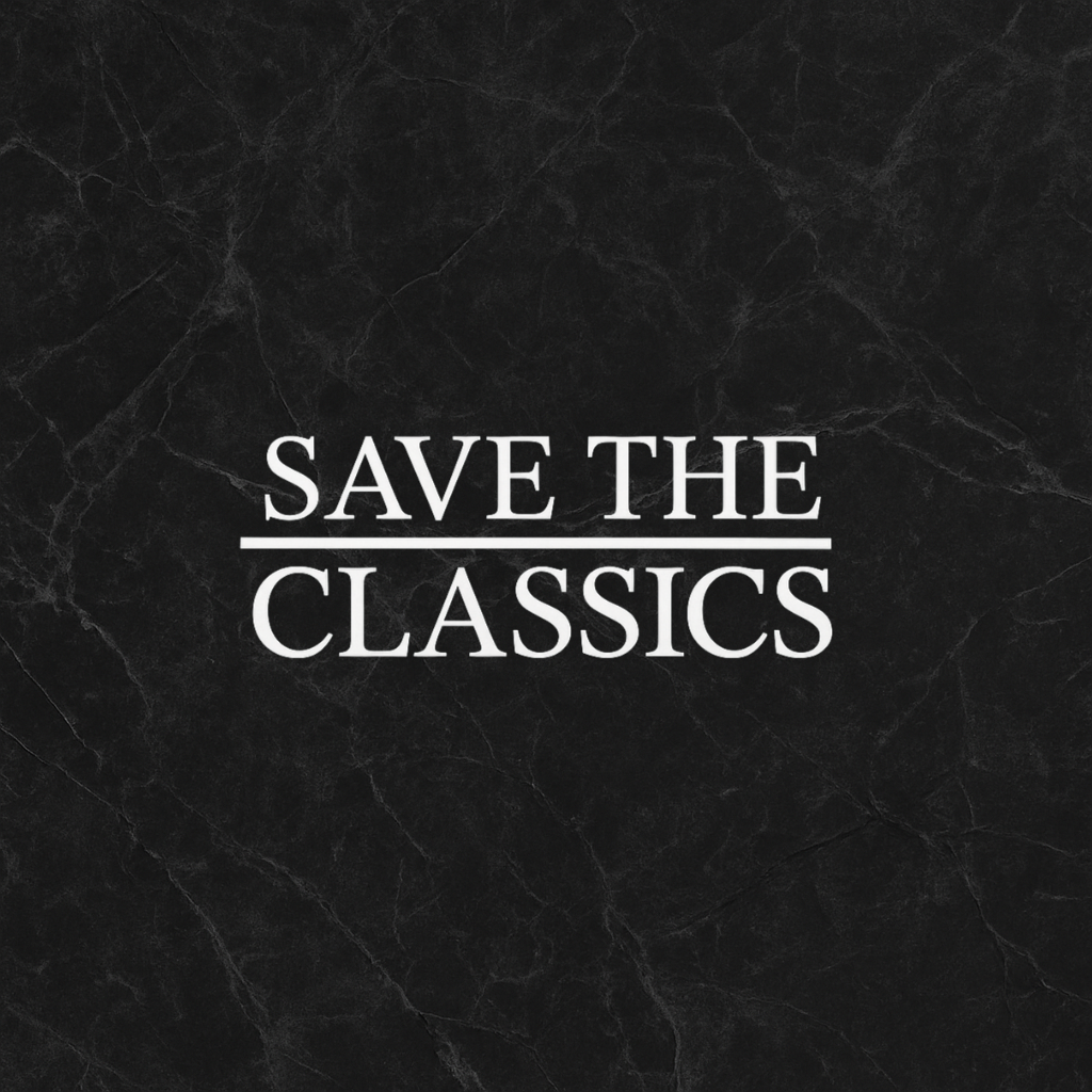 "Save the Classics" - Sticker